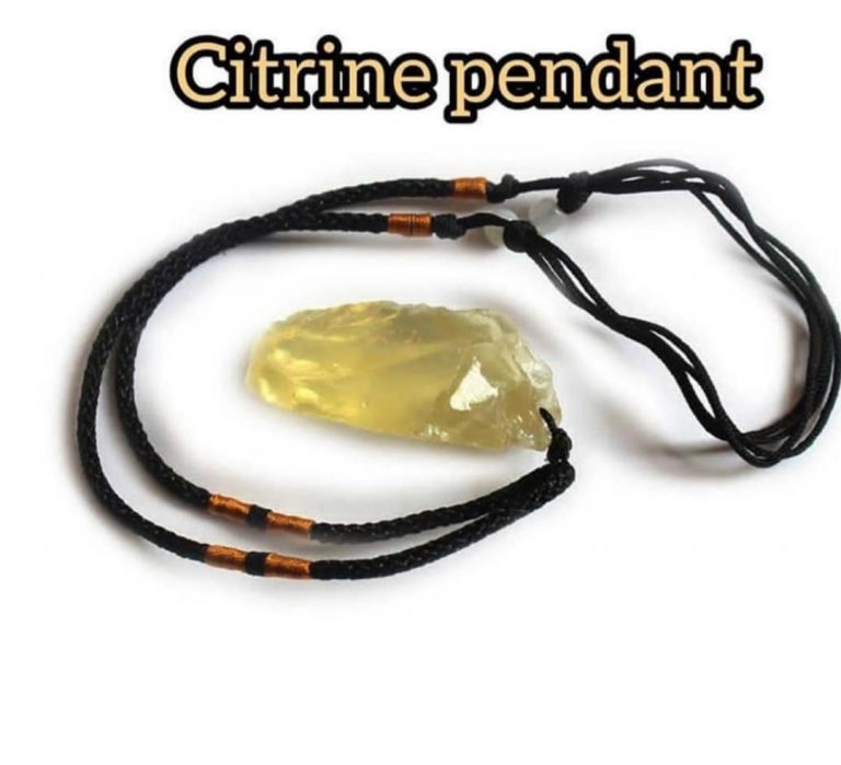 Citrine penant