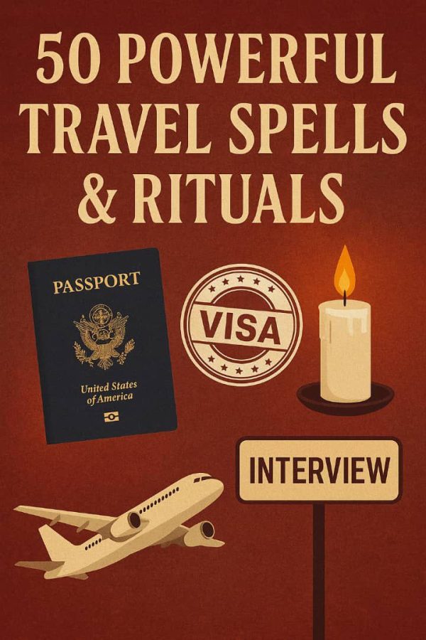 50 POWERFUL TRAVEL SPELLS & RITUALS