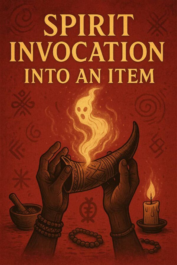 SPIRIT INVOCATION INTO AN ITEM